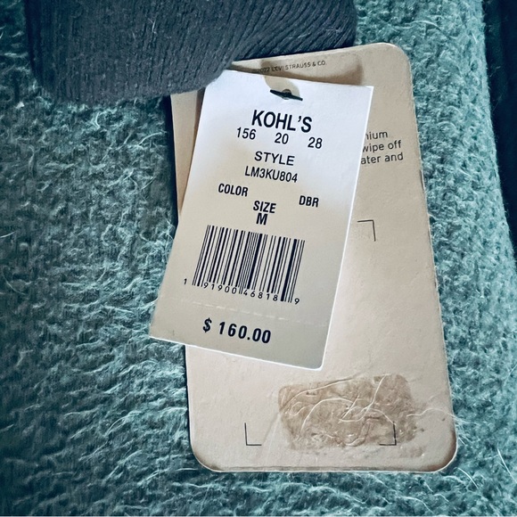 Brand new with tags Levi’s Faux Leather bomber type coat/jacket - Picture 7 of 7